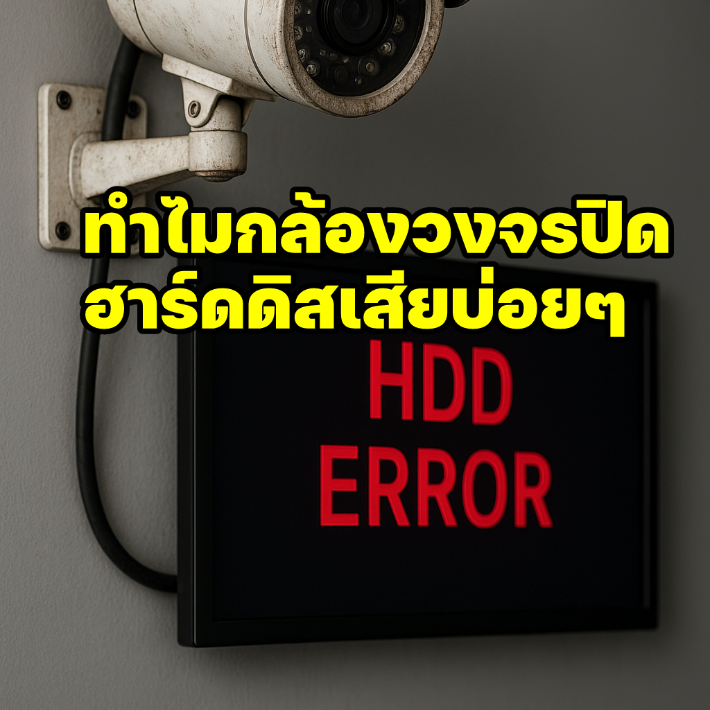 กล้อง วงจรปิด ฮาร์ด ดิ ส เสีย