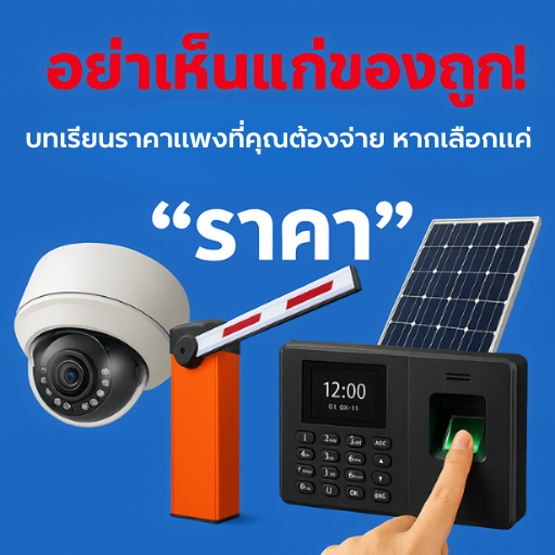 กล้องวงจรปิด เครื่องสแกนใบหน้า สแกนลายนิ้วมือ หรือไม้กั้นรถยนต์ ขอนแก่น