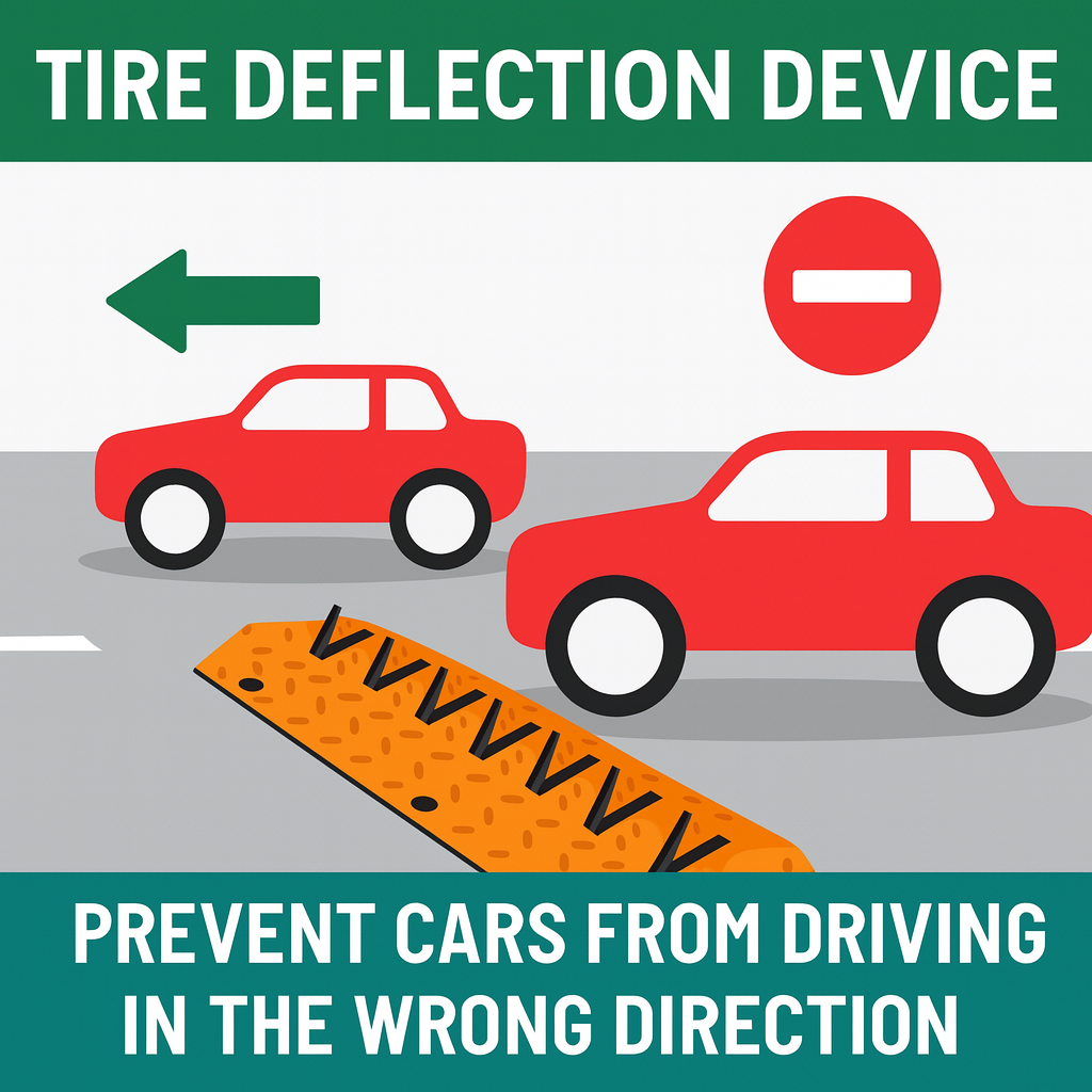 เหล็กแหลมกันย้อนศร (One Way Spike) ไม้กั้นรถยนต์ขอนแก่น