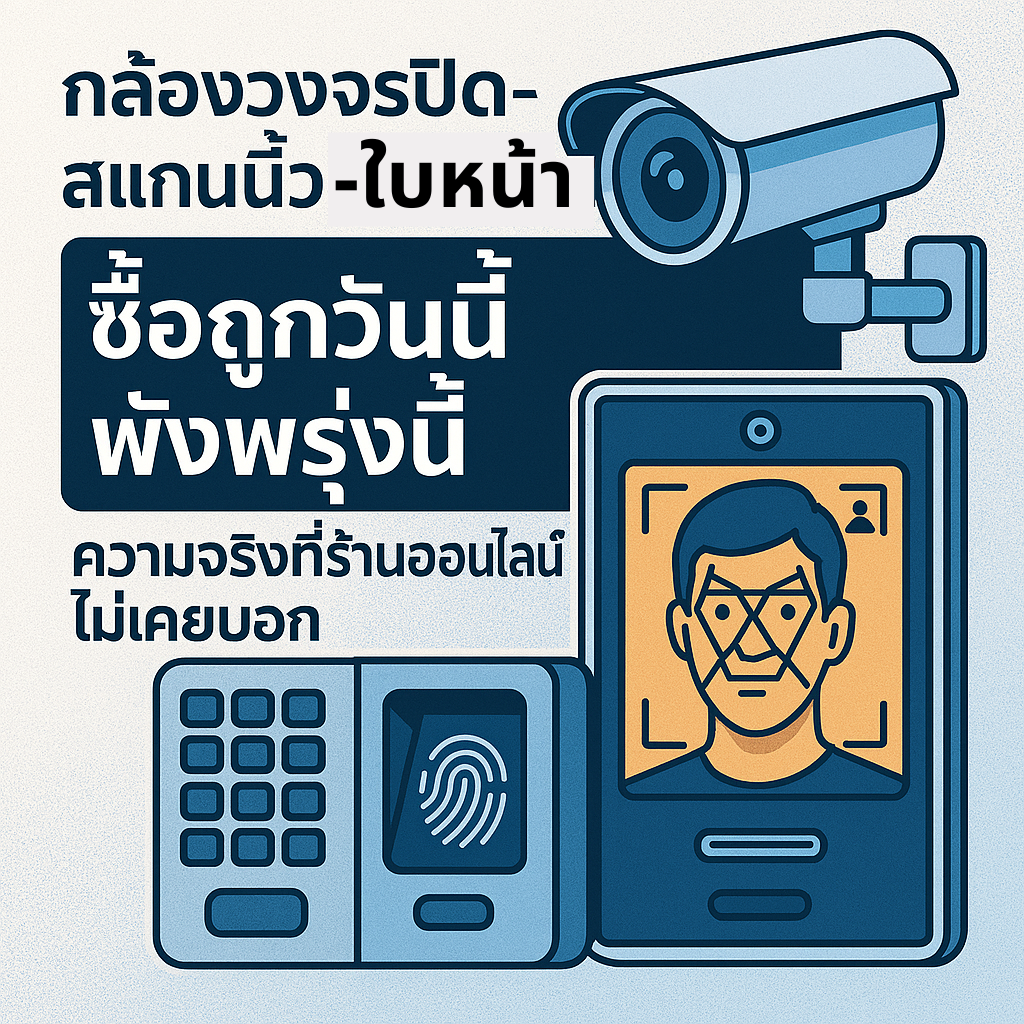 เครื่องสแกนลายนิ้วมือขอนแก่น กล้องวงจรปิดขอนแก่น