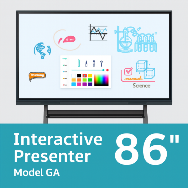จอ Interactive Presenter 86″ รุ่น GA (IPG-86GA) – minicsthailand.com