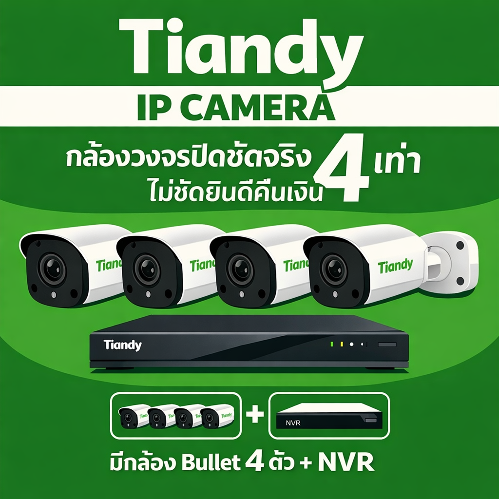 Tiandy ขอนแก่น IP Cam