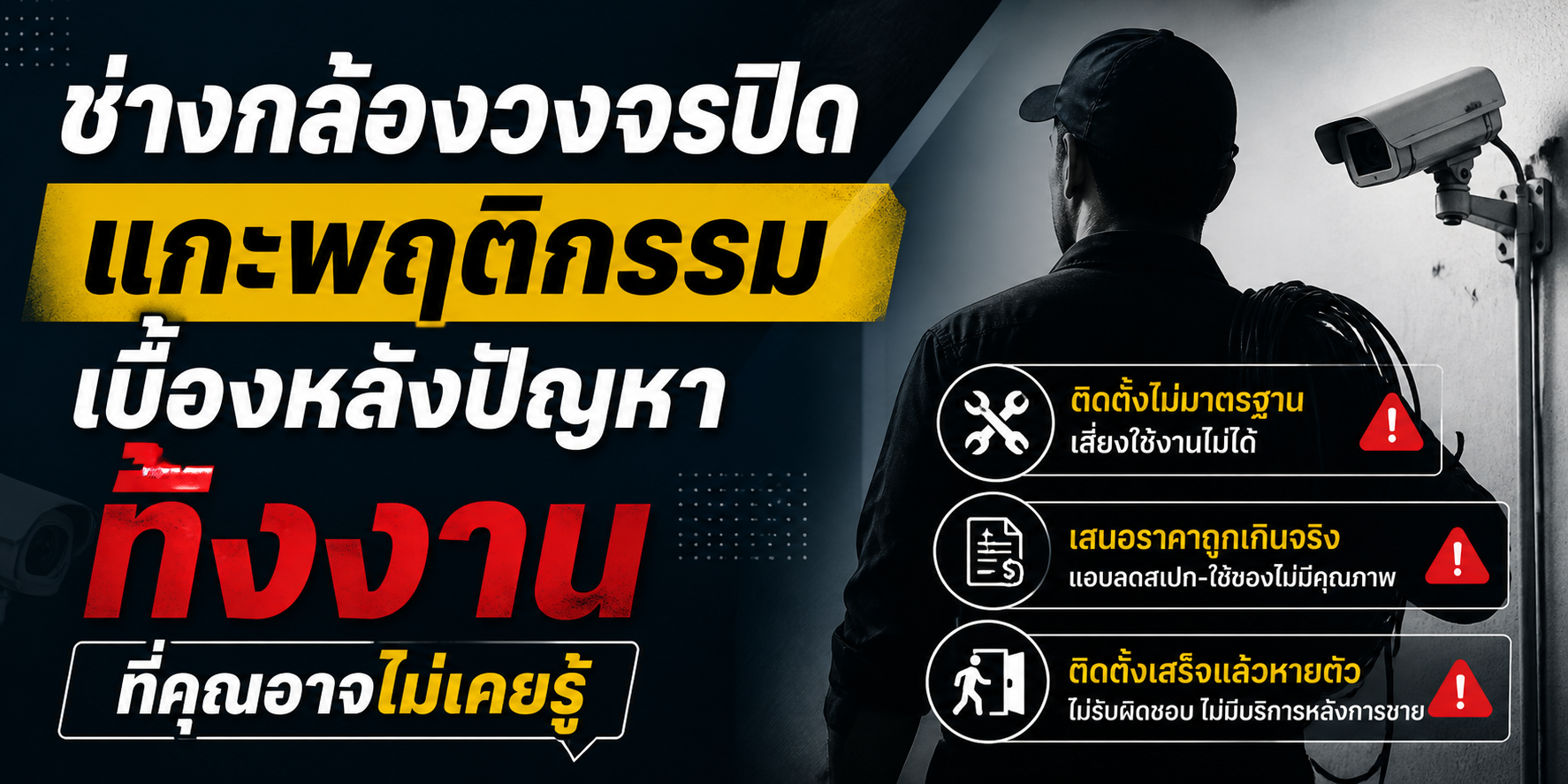 ช่าง กล้องวงจรปิด ขอนแก่น
