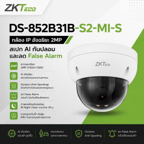 ZKTECO DS-852B31B-S2-MI-S